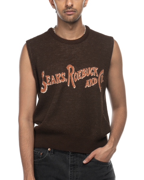 1970s Sears Roebucks Knit Vest