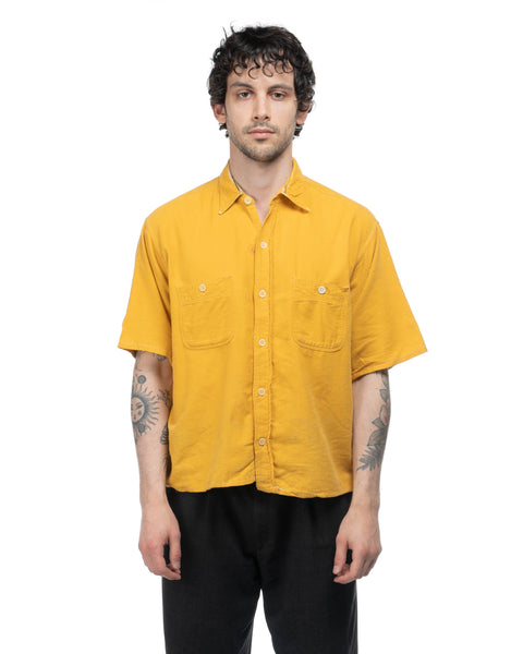 50's Cropped & Boxy Five Brother Shirt - Large