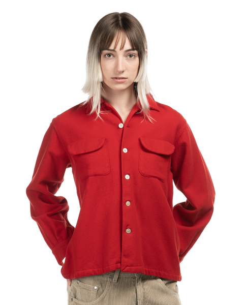 1950s Maine Guide Wool Board Shirt