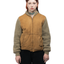 50's Paneled Wool & Leather Jacket - Medium