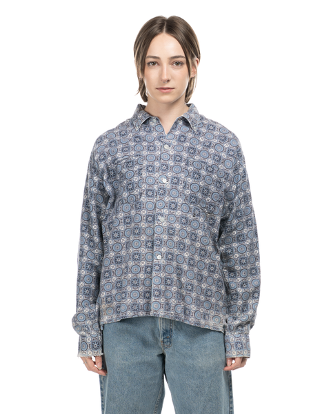 1960s Soft Patterned Oxford Shirt