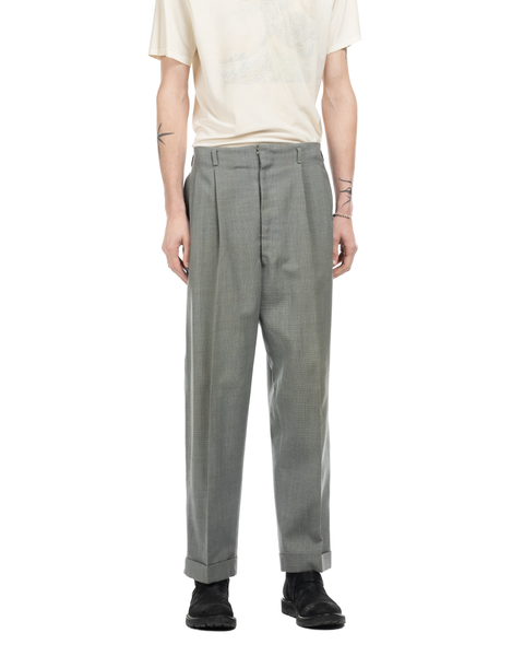 1940s Pleated Wool Trousers