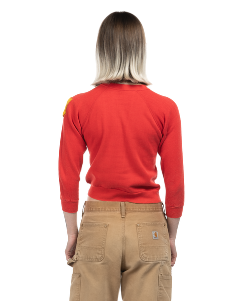 1960s Felt-Lettered Crewneck Sweatshirt
