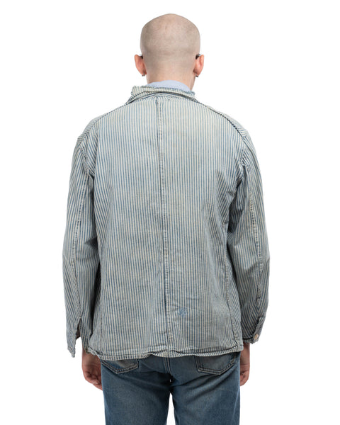 40's Hickory Striped Chore Coat - XL
