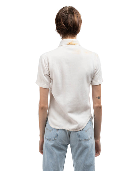 70's Sweatshirt Button-Up - XS