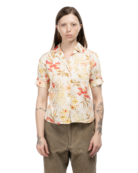 1960s Floral Top