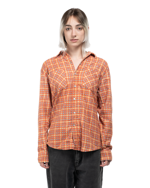 1970s Pearl Snap Cotton Flannel