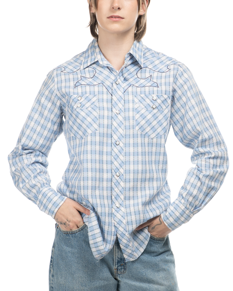 1960s Western Diamond Snap Shirt