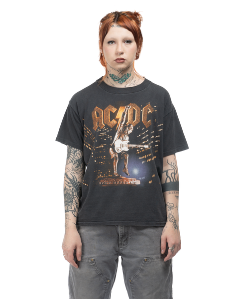 1990s Faded ACDC Stiff Upper Lip Tee