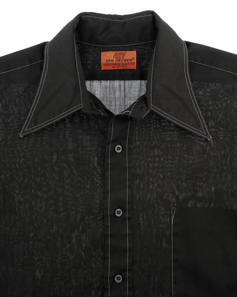 70's Contrast-Stitch Shirt - Medium