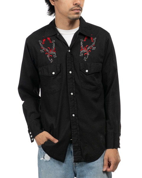 1980s Six Shooter Western Shirt