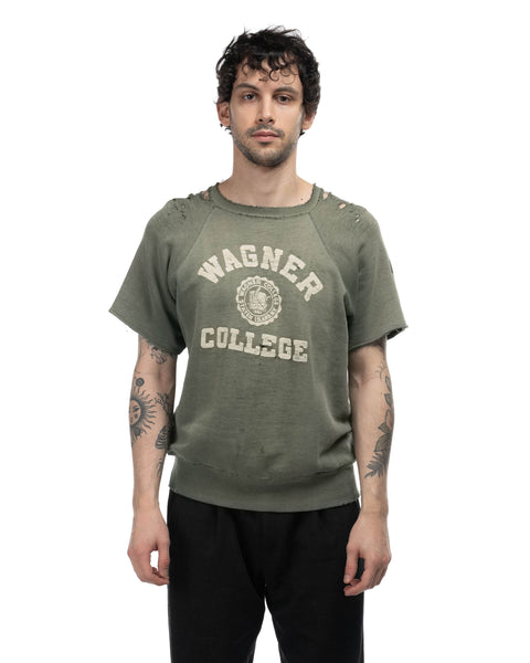 60's Thrashed Collegiate Crewneck - Medium