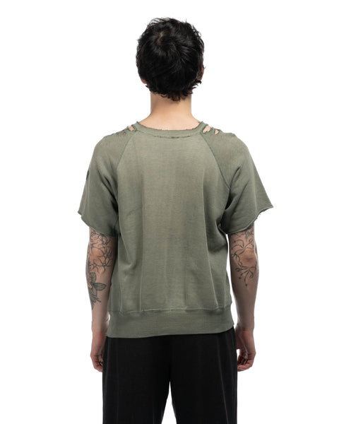 60's Thrashed Collegiate Crewneck - Medium