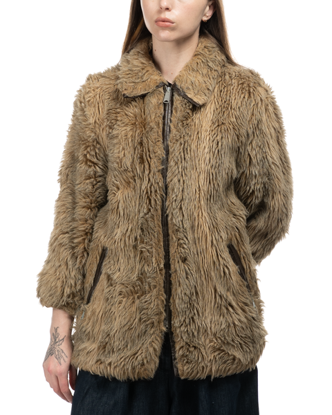 1960s Faux Fur Coat