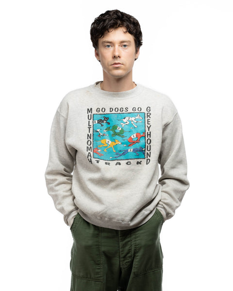 90's GO DOGS GO Crewneck - Large