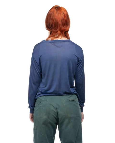 70's Sheer Silk Shirt - Small