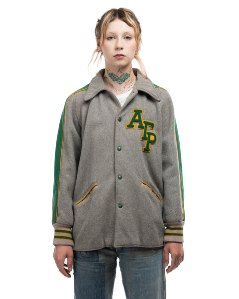 60's Fraternity Varsity Jacket - Medium