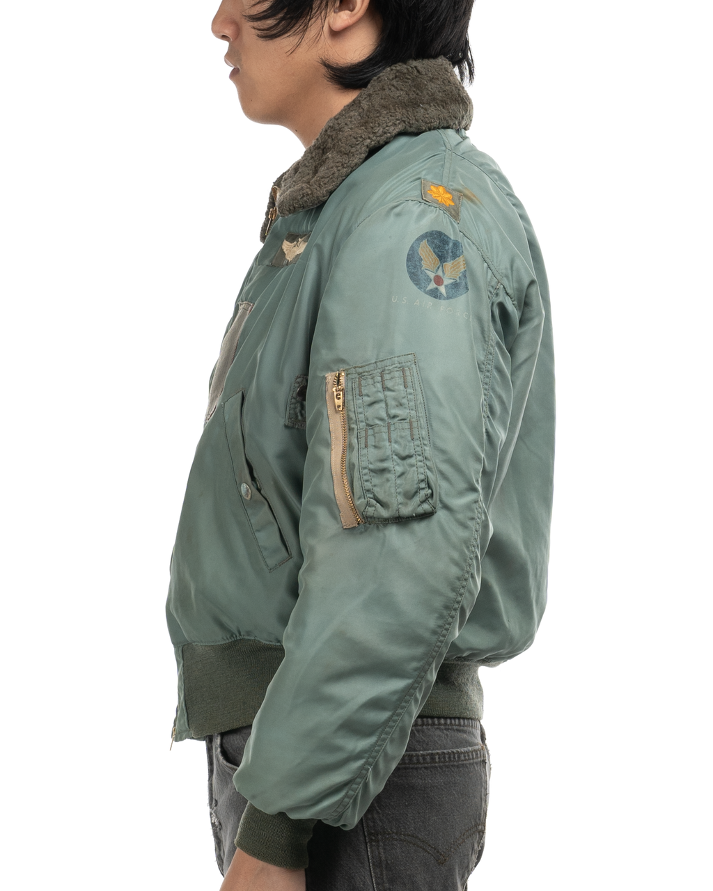 1950s Patched B-15 D Flight Jacket – Kissing Booth