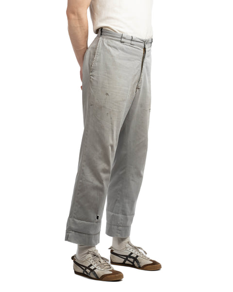 50's Thrashed Big Mac Sailcloth Trousers - 30" x 28"
