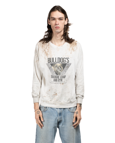 1980s Thrashed Bulldogs Crewneck