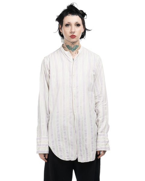 1920s Embroidered Pattern Shirt