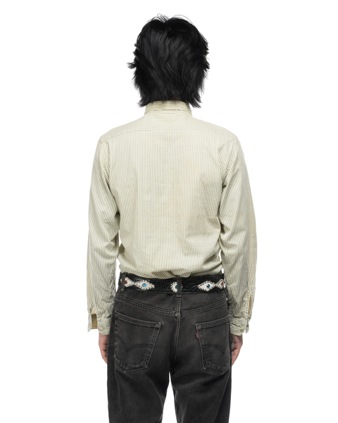 1950s Striped Oxford Shirt