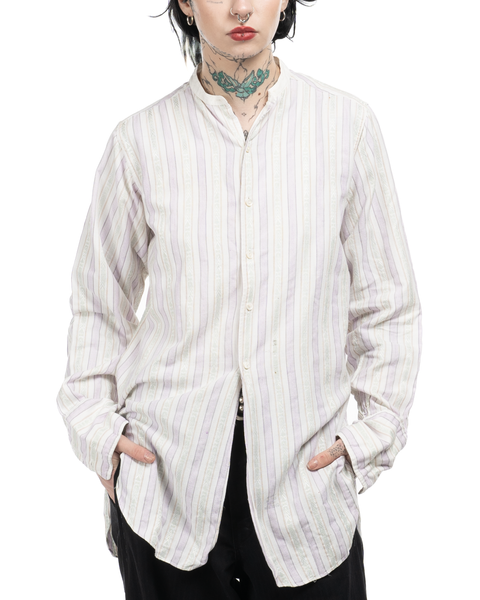 1920s Embroidered Pattern Shirt