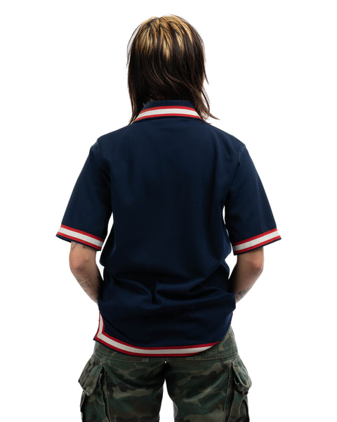 70's Russell Zip Polo - Medium
