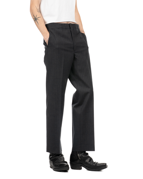 1980s Pinstripe Wool Trousers