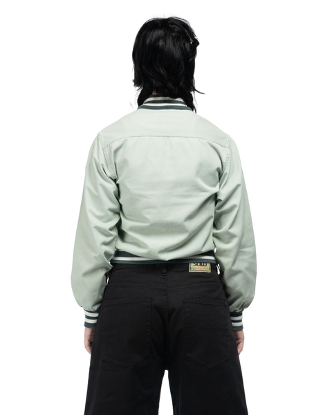 50s Cotton Varsity Jacket - Small