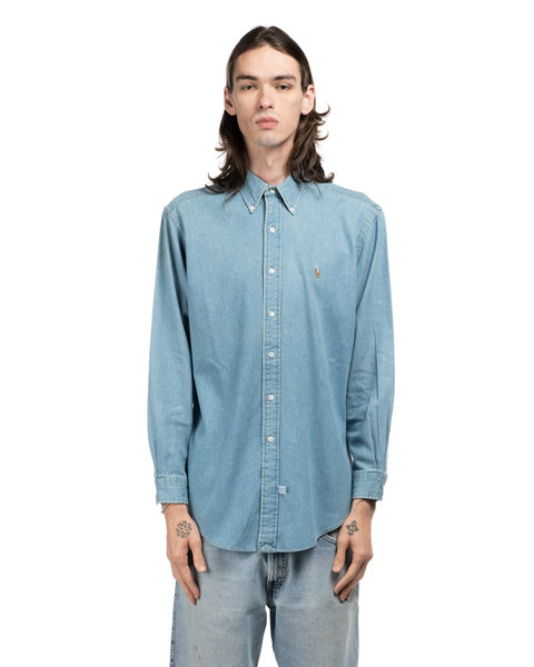 1980s Ralph Lauren Denim Shirt