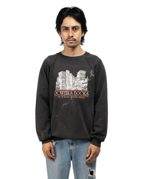 1980s Faded Powell's Books Crewneck