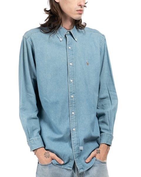 1980s Ralph Lauren Denim Shirt