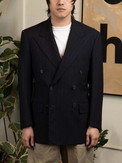 1980s Polo Double Breasted Blazer