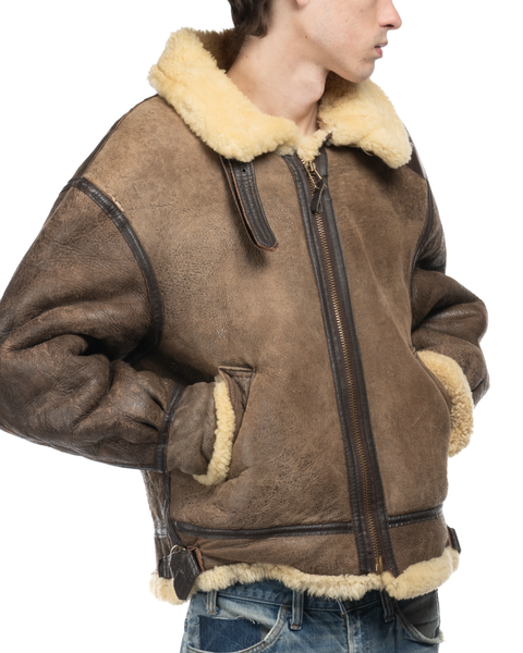 80s B-3 Type Jacket - Large