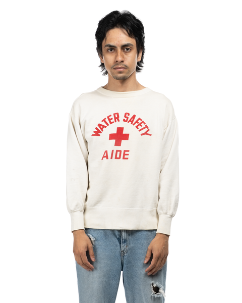 1950s Life Guard Single V Crewneck