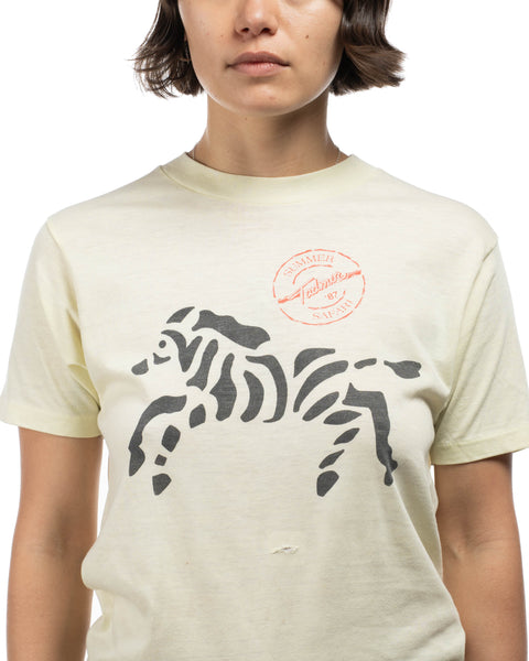 80's Zebra Tee - Small
