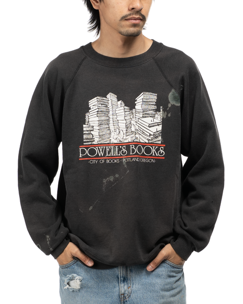 1980s Faded Powell's Books Crewneck