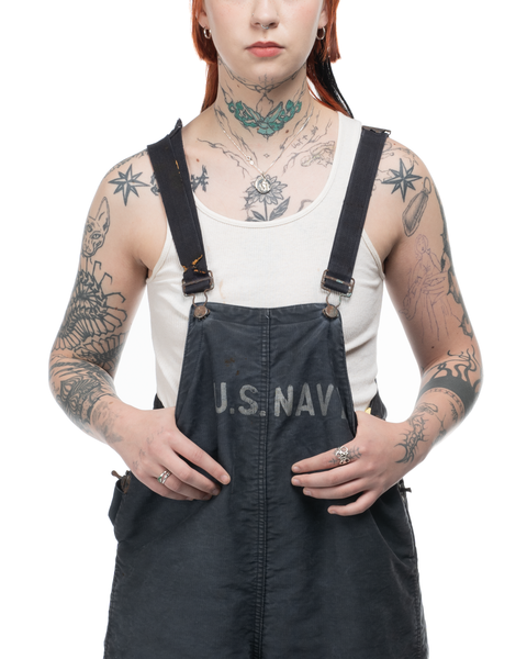 WW2 Stamped USN Bibs - Small