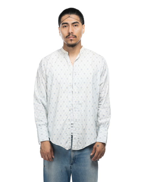 1920s Embroidered Pattern Shirt