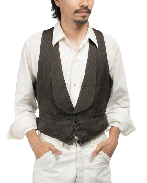 Antique Cinch Back Vest - Small