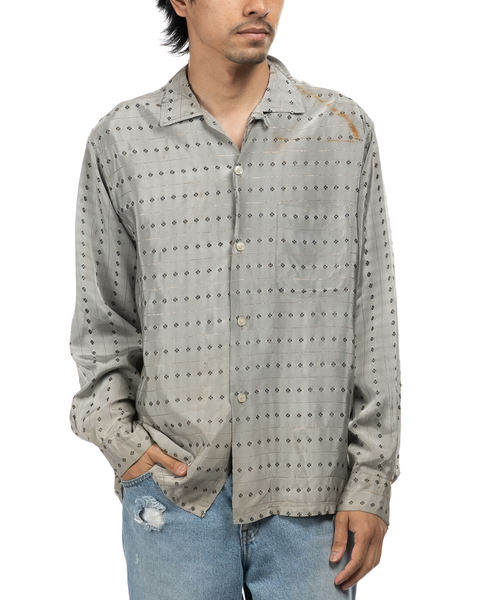 1950s Patterned Acetate Shirt