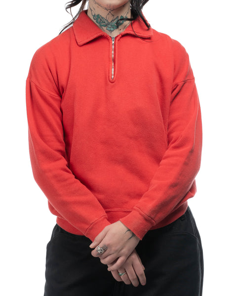 60's Quarter Zip Sweatshirt - Medium
