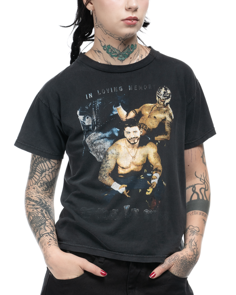 Y2K La Raza Eddie Guerrero Memorial Tee - Small