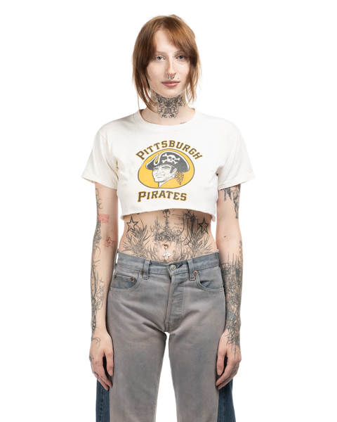 1960s Cropped Pittsburgh Pirates Tee
