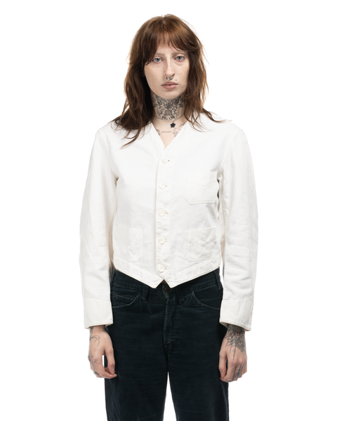 1940s Can't Bust 'Em Pearl-Button Engineer Style Jacket