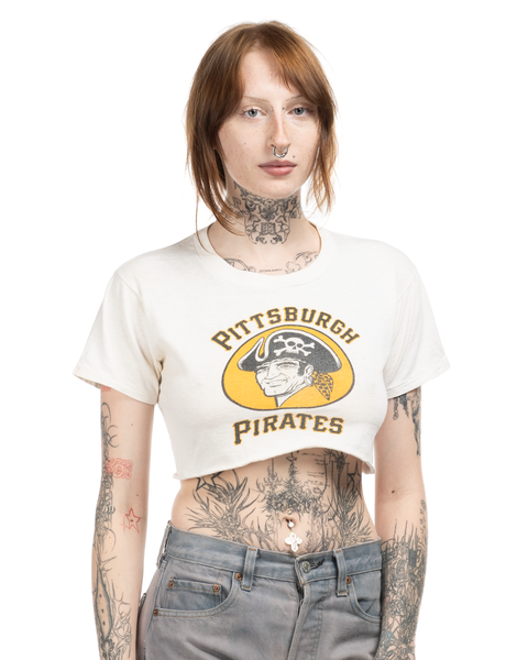 1960s Cropped Pittsburgh Pirates Tee