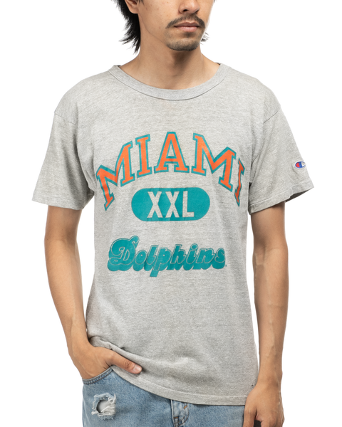 1980s Rayon Blend Championn Miami Tee