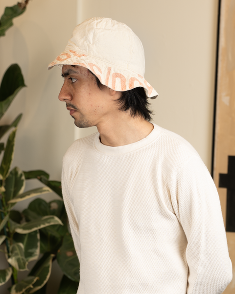 1990s Feedsack Bucket Hat