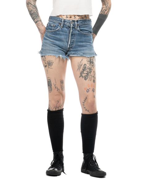 1960s Levi’s Big E Denim Shorts